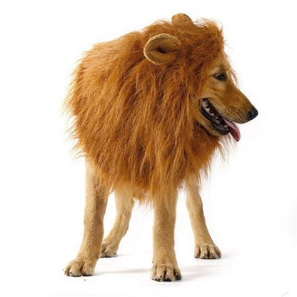 Cute Pet Cosplay Clothes Costume Lion Mane Dog Party Decoration With Ear Pet Apparel
