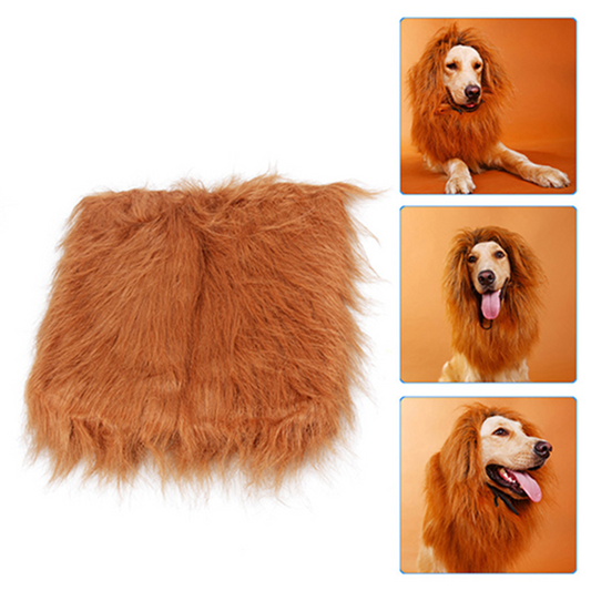 Cute Pet Cosplay Clothes Costume Lion Mane Dog Party Decoration With Ear Pet Apparel